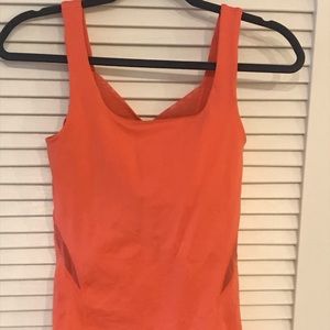 Lululemon orange tank